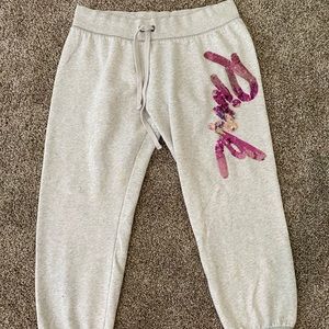 PINK Crop Joggers